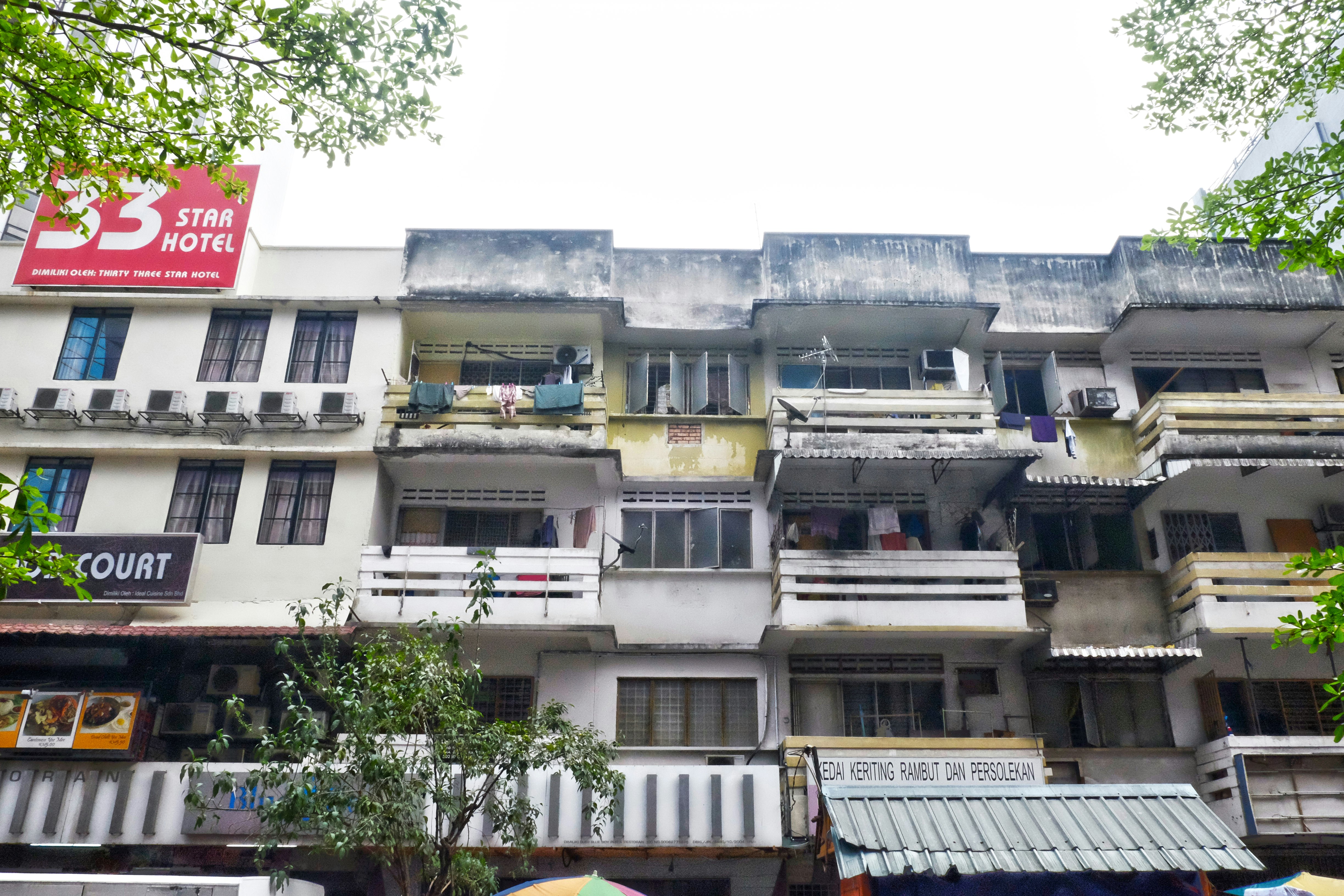 white and gray concrete building